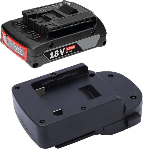 KOSDFOGE Battery Adapter Converter ABS Dock Power Connector 18V for Bosch to for RIDGID for AEG - Power convertor Dock Power Connector in Kuwait
