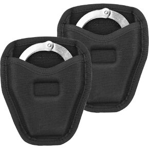 Handcuff Case, Open Top Handcuff Pouch for Duty Belt, 6000D Nylon Cuff Holder Holster Accessories for Standard Chain or Hinge Handcuffs in Saudi Arabia