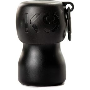 اتش 2 او 4 كي 9 زجاجة مياه من الستانلس ستيل K9 (9.5 اونصة، اسود غير لامع) in Kuwait