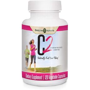مغذيات حيوية نشطة C2-Chromium Picolinate مع L-Carnitine للمساعدة في استقلاب الدهون والكربوهيدرات - 120 كبسولة نباتية - بدون مواد حافظة in Kuwait