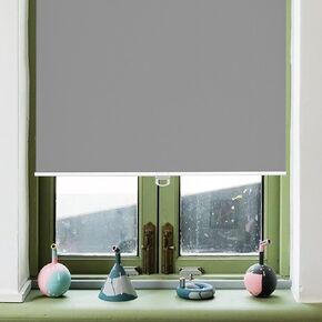 Roller Window Shades Blackout Blinds for Windows Cordless Bedroom Shade Room Darkening Shades Door Blinds with Thermal Insulated Easy to Install for Home，Office，Bathroom W20xL72 Ivory White in Kuwait
