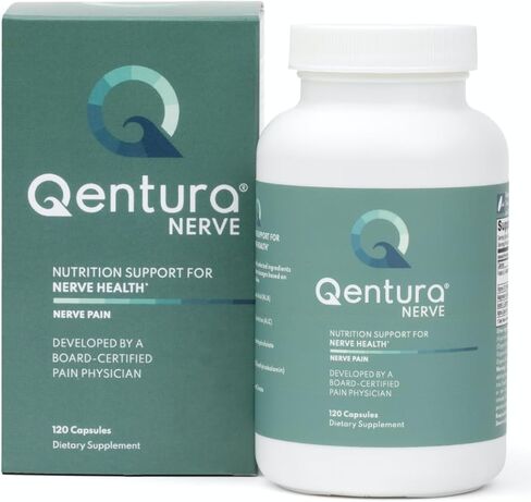 عصب كينتورا: دعم غذائي لصحة الأعصاب. حمض ألفا ليبويك مع أسيتيل إل-كارنيتين، إل-ميثيلفولات، ب12، مغنيسيوم. دعم طبيعي لحرق/وخز الأعصاب الطرفية في اليدين والقدمين in Kuwait