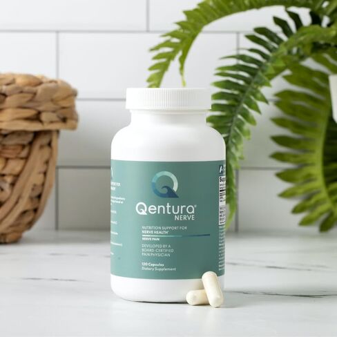 عصب كينتورا: دعم غذائي لصحة الأعصاب. حمض ألفا ليبويك مع أسيتيل إل-كارنيتين، إل-ميثيلفولات، ب12، مغنيسيوم. دعم طبيعي لحرق/وخز الأعصاب الطرفية في اليدين والقدمين in Kuwait