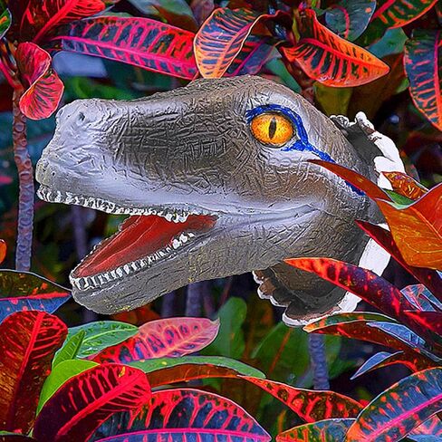 3D Dinosaur Wall Sculpture Set - Lifelike 3D Wall Sculpture Set for Kids' Bedrooms & Home Decor - Realistic Dino Head, Claws, and Eyes - Ideal Gift for Dino Enthusiasts with Gift Box Packaging in Kuwait