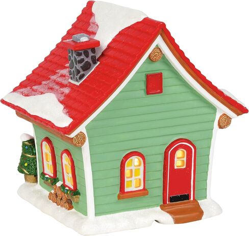Department 56 Porcelain Disney Village Mickey Mouse Tree Lot Lit Building, 6 Inch, Multicolor in Saudi Arabia