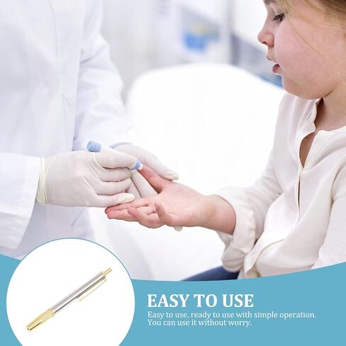 Healifty Stainless Steel Lancing Device Lancet Pen Sampling Pen Lancet Device in Saudi Arabia