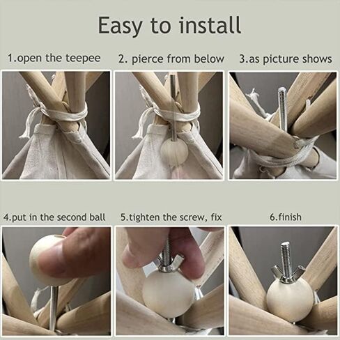 خيمة تيبي للكلاب والقطط، سرير مع وسادة سميكة ومثبت تيبي، خيمة تيبي للحيوانات الأليفة قابلة للغسل للكلاب الصغيرة والجرو والقطط مقاس 24 بوصة للاستخدام الداخلي والخارجي in Kuwait