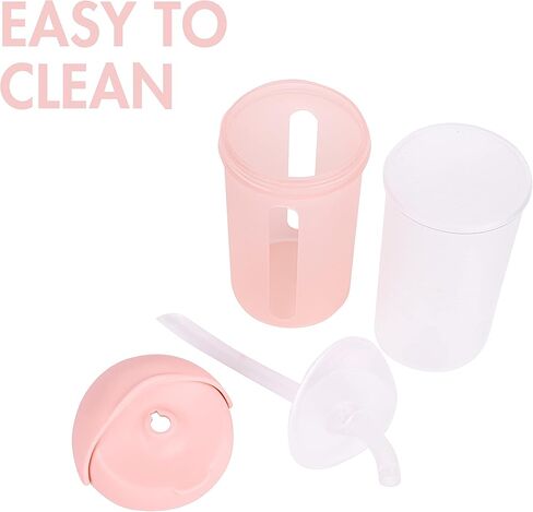 Boon Swig Insulated Silicone Straw Sippy Cup - Flip Top Spill Proof Toddler Straw Cups - Baby and Toddler Feeding Supplies - Baby Travel Essentials - 9 Oz - Mint in Kuwait