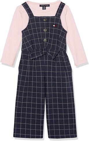Tommy Hilfiger baby-girls 2 Pieces Jumpsuit Set Baby and Toddler Layette Set in Saudi Arabia