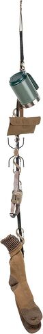 Nite Ize GearLine Hanging Organization System - Gear Ties for Camping, Hiking & Outdoor Activities - Webbing Line with S-Biner Clips & Bendable Gear Ties - Camping Gear Organization - Multicolor in Kuwait