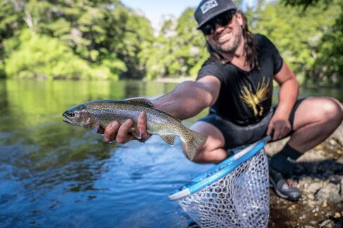 Carbon Fiber Fishing Net Medium Size in Kuwait