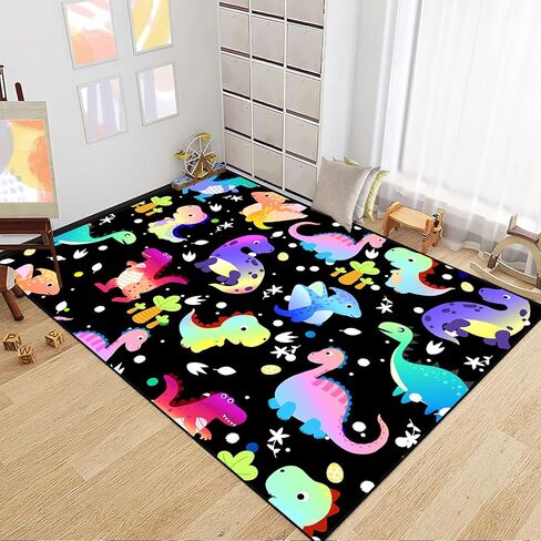 Girls Rugs for Bedroom Black Magic Girl Area Rug Girls Room Decor Cute African American Girls Floor Rugs for Living Room Decor Soft Small Carpets Yoga Mats for Women Pink 2X3 Feet in Saudi Arabia