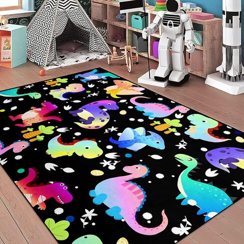 Girls Rugs for Bedroom Black Magic Girl Area Rug Girls Room Decor Cute African American Girls Floor Rugs for Living Room Decor Soft Small Carpets Yoga Mats for Women Pink 2X3 Feet in Saudi Arabia