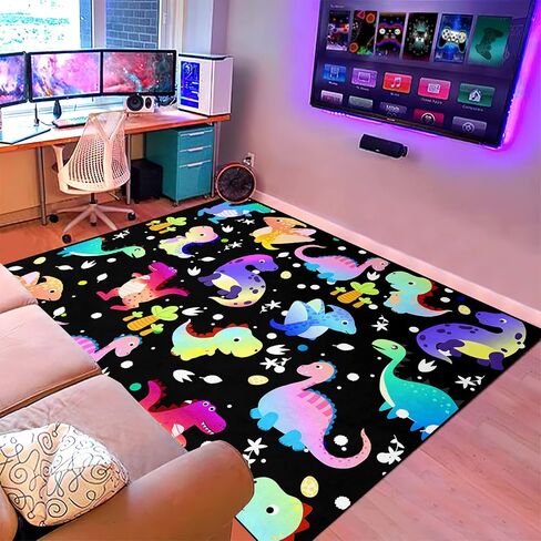 Girls Rugs for Bedroom Black Magic Girl Area Rug Girls Room Decor Cute African American Girls Floor Rugs for Living Room Decor Soft Small Carpets Yoga Mats for Women Pink 2X3 Feet in Saudi Arabia