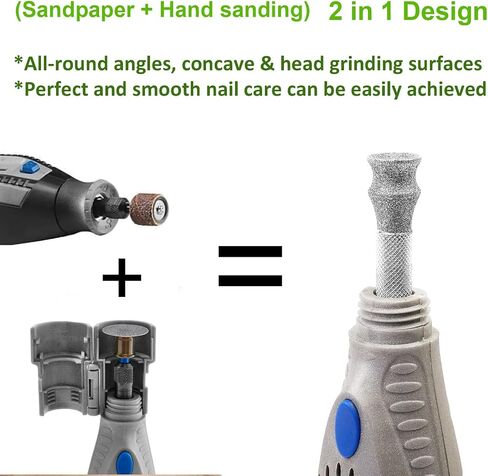 FlashA+60 Diamond Dog Nail for Dremel, Screw-Mounted Mode Nail Dremel Tool for Dogs, Especially Suitable for Long-Haired Dogs, Dremel Polishing Bits, Animals Nail Care & Home Grinder Tools in Kuwait