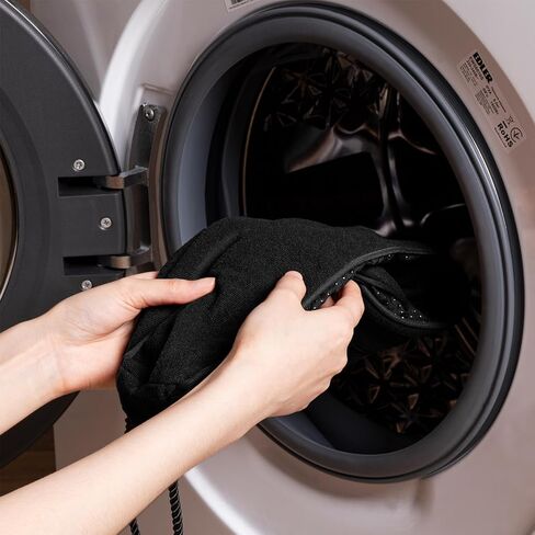 Sunolga 2 Packs 36 Inches 2.2LB Weighted Door Draft Stopper Filled with Glass Beads & Cotton, Removable Machine Washable Sound Proof Under Door Draft Blocker with Anti-Abrasion Bottom for Door, Beige in Kuwait