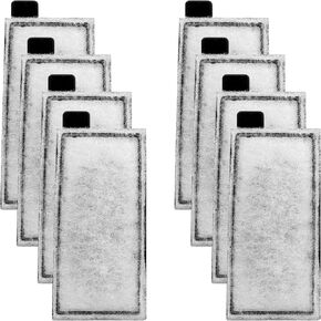 AQQA 8 Pack Aquarium Filter Cartridge Replacement Fish Tank Filter Cartridge for Aquarium Internal Filter (Small)