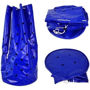 Shark Shooter Heavy-Duty Nylon Coated 5-12 Gallon Chum Bag (L size, yellow color)