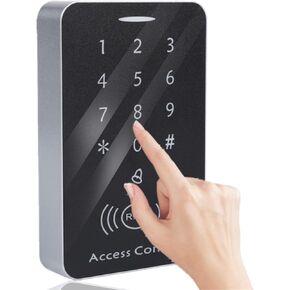 Sonew RFID Touch Metal Access Control Password Access Keypad Machine Controller with 10pcs ID Keyfobs in Saudi Arabia