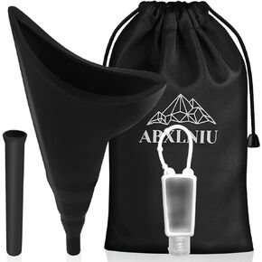 ABXLNIU Female Urination Device, Female Urinals Portable with Silicone Tube, Pee Funnel for Women Standing Up Used for Car Outdoor Activities