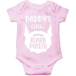 Daddy's Little Beard Puller - Funny Cute Infant Creeper, One-Piece Baby Bodysuit in Kuwait