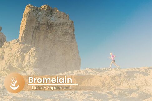 Pure Original Ingredients Bromelain, (100 Capsules) Always Pure, No Additives or Fillers, Lab Verified in Saudi Arabia