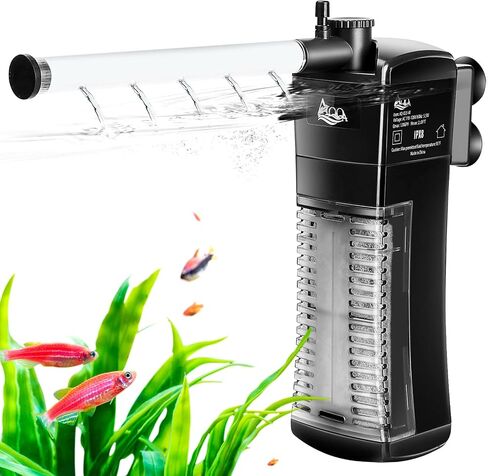 AQQA 8 Pack Aquarium Filter Cartridge Replacement Fish Tank Filter Cartridge for Aquarium Internal Filter (Small) in Kuwait