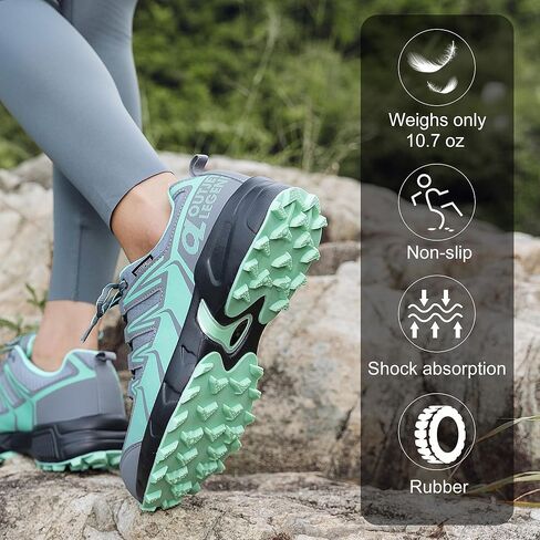 أحذية OL OUTJET LEGEND للمشي لمسافات طويلة للنساء أحذية رياضية خفيفة الوزن وجيدة التهوية مقاومة للماء وقابلة للتنفس in Kuwait