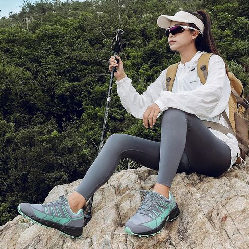 أحذية OL OUTJET LEGEND للمشي لمسافات طويلة للنساء أحذية رياضية خفيفة الوزن وجيدة التهوية مقاومة للماء وقابلة للتنفس in Kuwait