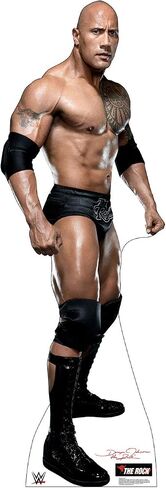 كرتون بيبول ذا روك بالحجم الطبيعي من الورق المقوى - WWE in Kuwait