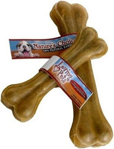 Loving Pets, Corp. Rawhide Compressed Bone 8.5in in Saudi Arabia