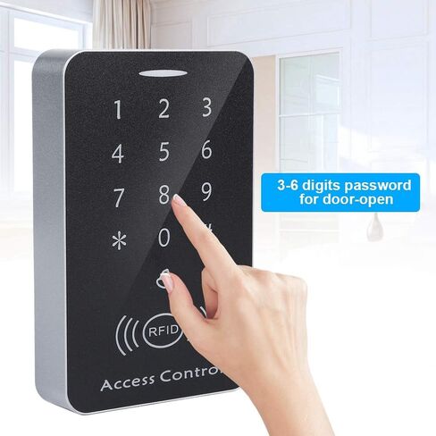 Sonew RFID تعمل باللمس المعادن التحكم في الوصول كلمة المرور الوصول إلى لوحة المفاتيح آلة تحكم مع 10 قطعة ID Keyfobs in Saudi Arabia