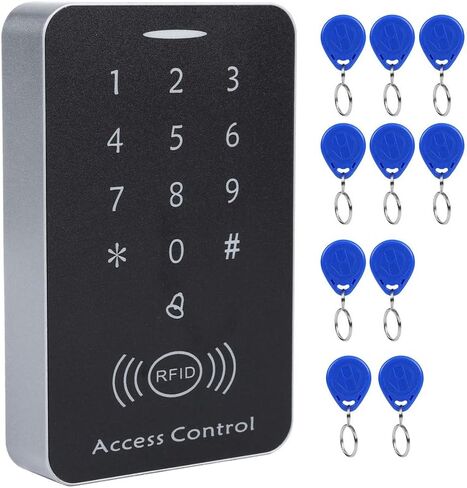 Sonew RFID تعمل باللمس المعادن التحكم في الوصول كلمة المرور الوصول إلى لوحة المفاتيح آلة تحكم مع 10 قطعة ID Keyfobs in Saudi Arabia