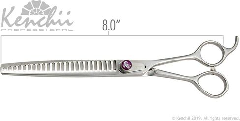 كينشي مقص تصفيف الشعر من سكوربيون 7 انش مجموعة مقصات مستقيمة ومنحنية ورقيقة للكلاب متضمنة (7 انش مجموعة من 3 قطع) in Kuwait