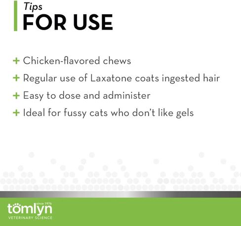 TOMLYN Hairball Remedy Chews for Cats 60 Count - Pack of 2 in Kuwait