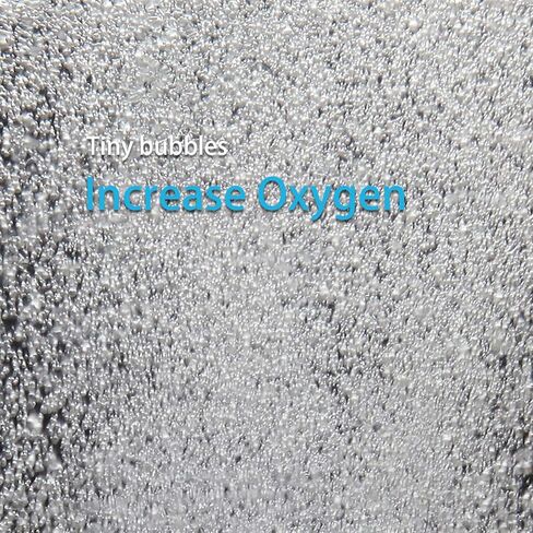 حجر هواء لحوض السمك 4 انش من وايكريت، موزع احجار فقاعات لحوض السمك لحوض السمك والزراعة المائية، عبوة من قطعتين in Kuwait