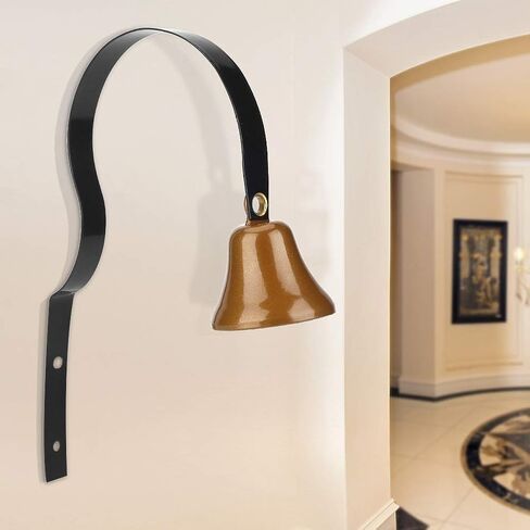 Nikou GoGo Bell Dog Doorbell - Dog Doorbell Pet Doorbell with Antique Wall Mount Metal Doorbell for Potty Training Home Training Your Dog Lets You Know When They Need a Jingle in Saudi Arabia