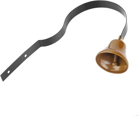 Nikou GoGo Bell Dog Doorbell - Dog Doorbell Pet Doorbell with Antique Wall Mount Metal Doorbell for Potty Training Home Training Your Dog Lets You Know When They Need a Jingle in Saudi Arabia