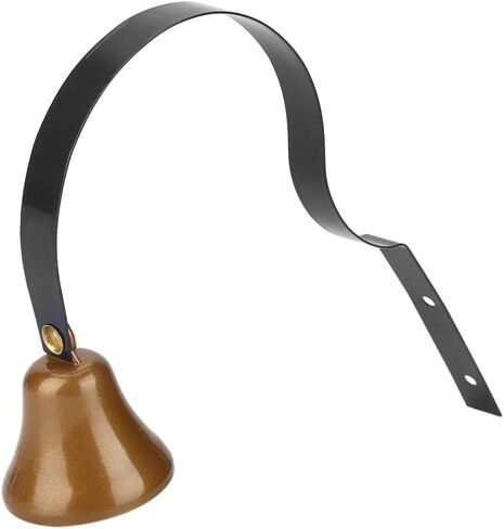 Nikou GoGo Bell Dog Doorbell - Dog Doorbell Pet Doorbell with Antique Wall Mount Metal Doorbell for Potty Training Home Training Your Dog Lets You Know When They Need a Jingle in Saudi Arabia