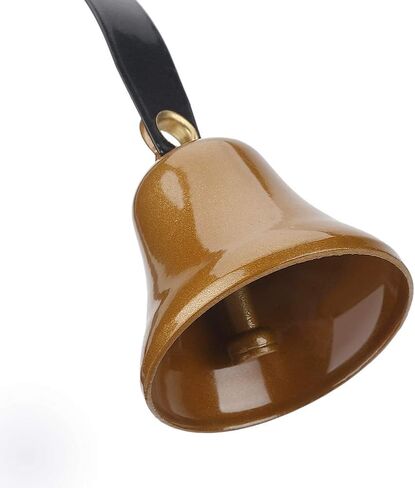 Nikou GoGo Bell Dog Doorbell - Dog Doorbell Pet Doorbell with Antique Wall Mount Metal Doorbell for Potty Training Home Training Your Dog Lets You Know When They Need a Jingle in Saudi Arabia