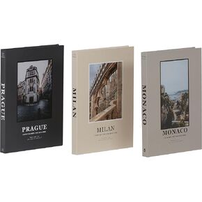 Decorative books for home decor books for coffee table – faux books for decoration book decor and neutral home decor books for decor – designer books decor set of 3 book decorations for living room in Kuwait