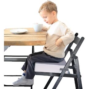 Toddler Booster Seat for Dining Table,PU Waterproof Kids Booster Seat for Table with Safety Buckles,Non-Slip Bottom Portable Booster Cushion for Travel in Saudi Arabia