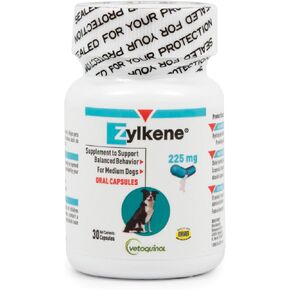 Vetoquinol Zylkene, Calming Capsules for Medium to Large Dogs, 30 Count in Saudi Arabia