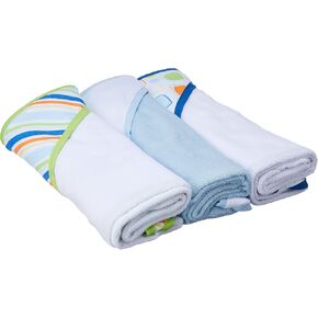 Luvable Friends Unisex Baby Cotton Terry Hooded Towels, Basic Elephant, One Size in Kuwait
