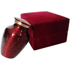 Small Urns for Human Ashes, Urn for Human Ashes Adult Woman, Mom & Dad Funeral for Little Keepsakes, Comes with Black Velvet Case. in Kuwait