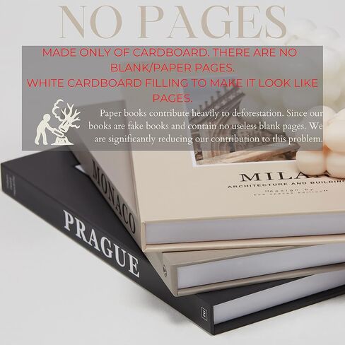 Decorative books for home decor books for coffee table – faux books for decoration book decor and neutral home decor books for decor – designer books decor set of 3 book decorations for living room in Kuwait