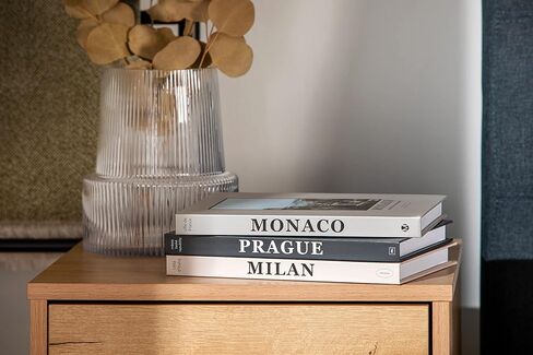 Decorative books for home decor books for coffee table – faux books for decoration book decor and neutral home decor books for decor – designer books decor set of 3 book decorations for living room in Kuwait