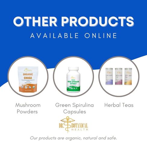 دكتور بوتانيكال هيلث كبسولات السبيرولينا الزرقاء - عضوية - 1000 ملجم - 60 كبسولة in Kuwait