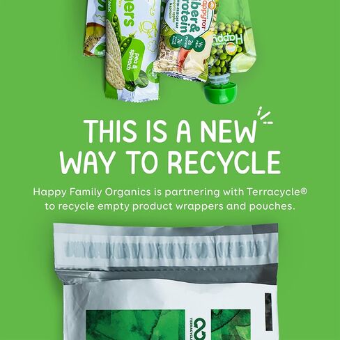 هابي بيبي أغذية الأطفال المصنوعة من الخضار والبازلاء والموز والكيوي، 4 أونصة in Kuwait