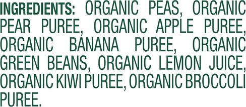 أغذية الأطفال العضوية من CoComelon Sprout، أكياس للأطفال الصغار، نعم، نعم، الخضروات والفواكه والحبوب، 3.5 أونصة (عبوة من 12 قطعة) in Kuwait